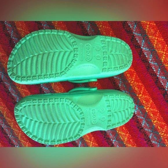 Crocs Classic Clog-Mint blue (Women 10, Men 8) - Picture 7 of 7